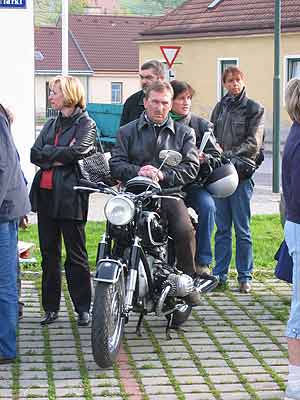 Motorradausfahrt 2005