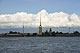 Die Peter Pauls Festung mit goldener Spitze